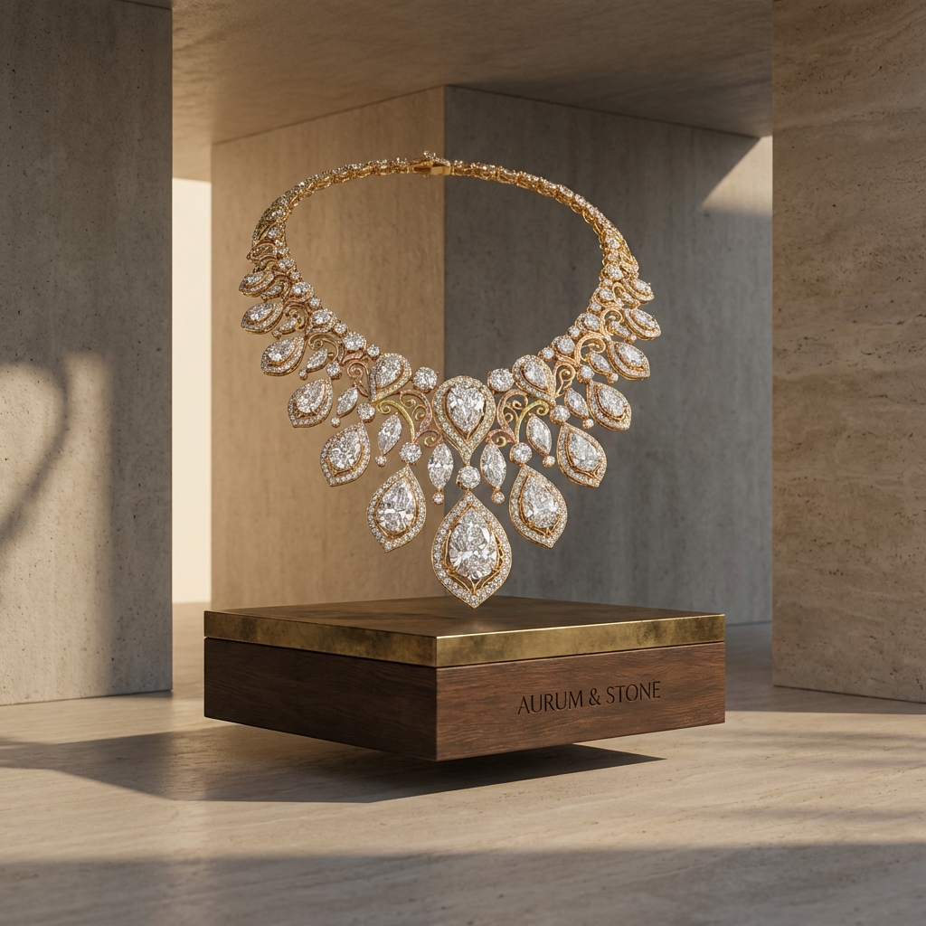 Gilded Aura Necklace